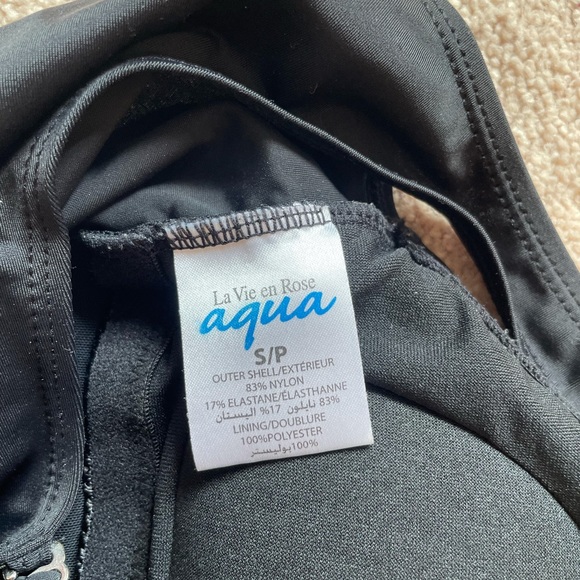 One shoulder strap with bow tie one piece - Picture 6 of 6